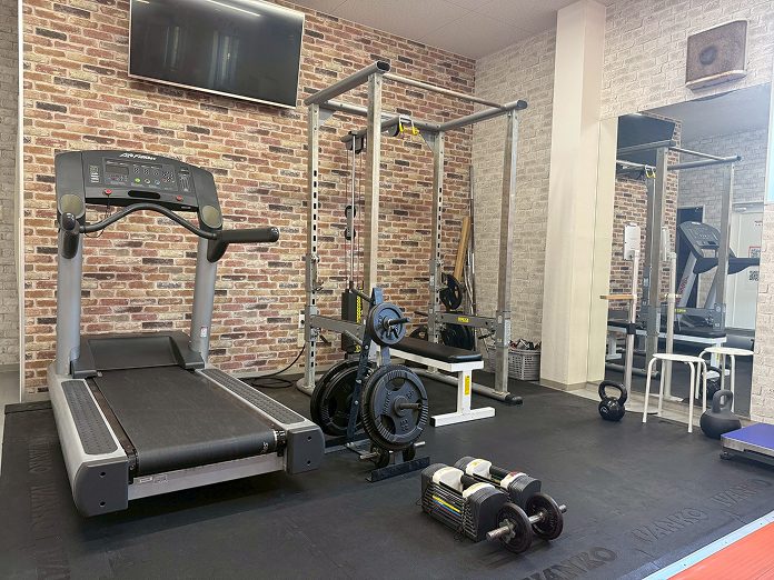 ハイスピードキックボクシングジムのジムエリア